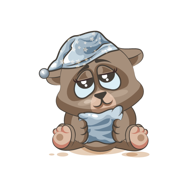 Adorable Bear Emoji Stickers messages sticker-8