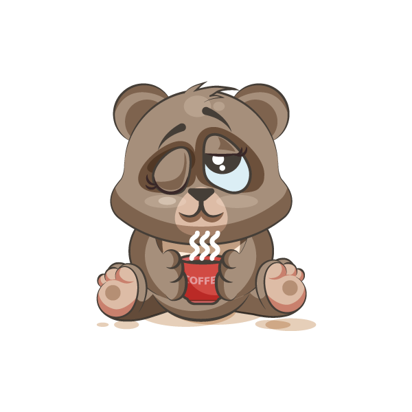 Adorable Bear Emoji Stickers messages sticker-10