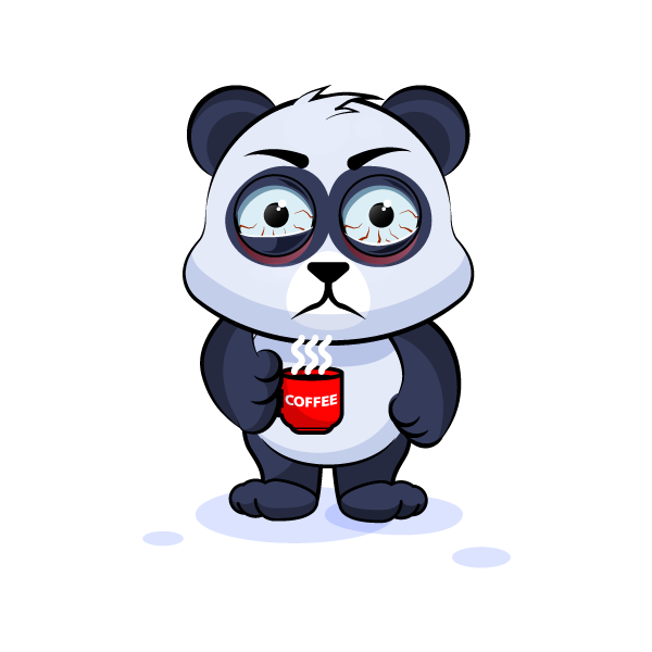 Adorable Panda Emoji Stickers messages sticker-4