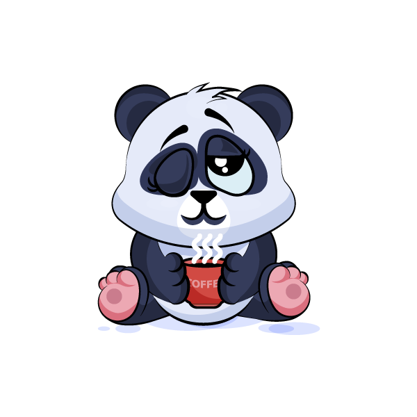 Adorable Panda Emoji Stickers messages sticker-10