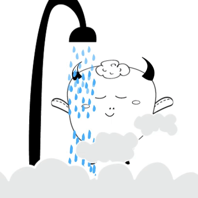 Chubby Doodle Monster Animated messages sticker-2