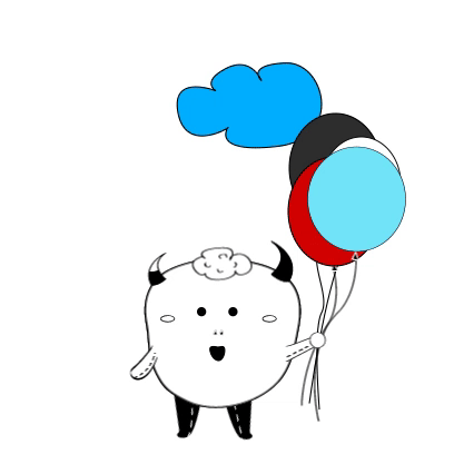 Chubby Doodle Monster Animated messages sticker-1