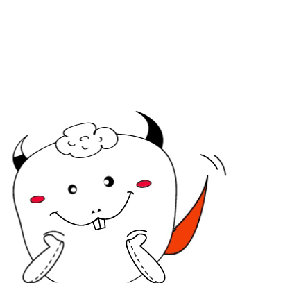 Chubby Doodle Monster Animated messages sticker-11