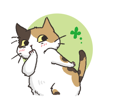 Black Cat and Calico Cat messages sticker-6