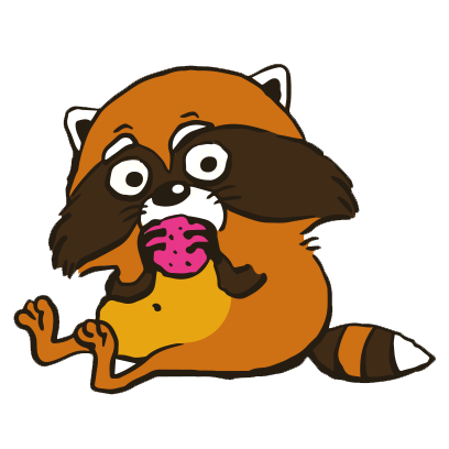 Crazy Raccoon Pet Stickers messages sticker-5