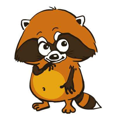 Crazy Raccoon Pet Stickers messages sticker-8
