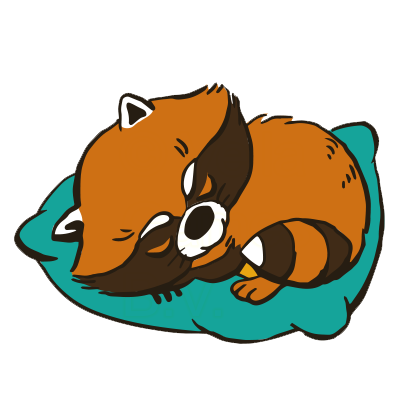 Crazy Raccoon Pet Stickers messages sticker-4