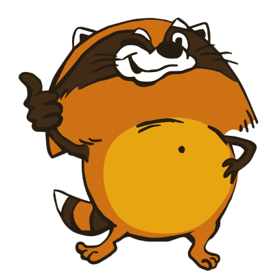 Crazy Raccoon Pet Stickers messages sticker-3