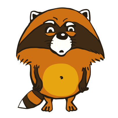 Crazy Raccoon Pet Stickers messages sticker-6