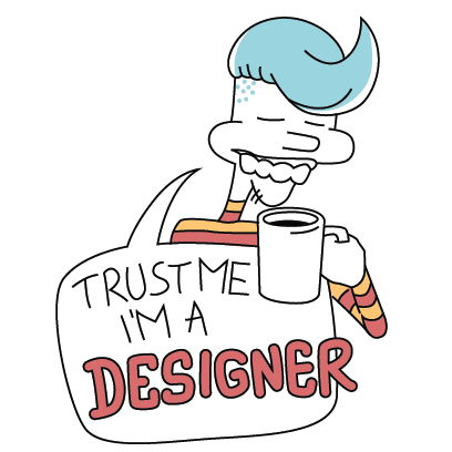 I am a designer - stickers messages sticker-0