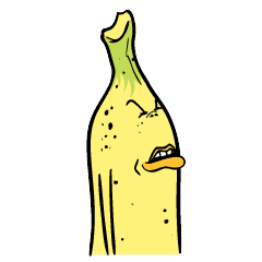 Crazy Banana Stickers messages sticker-10