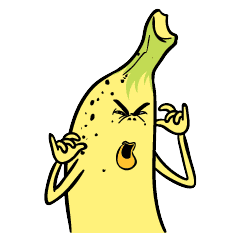 Crazy Banana Stickers messages sticker-9