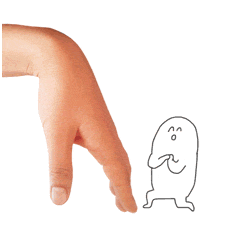 Finger Buddy messages sticker-3