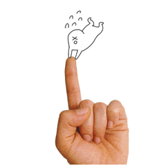 Finger Buddy messages sticker-6