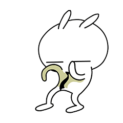 Tuzki messages sticker-5