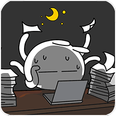 Tuzki messages sticker-8