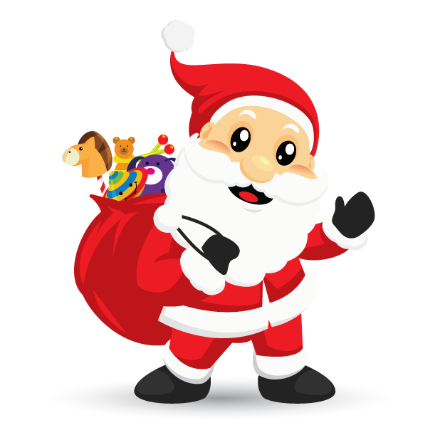 Adorable Santa messages sticker-3