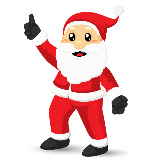 Adorable Santa messages sticker-11