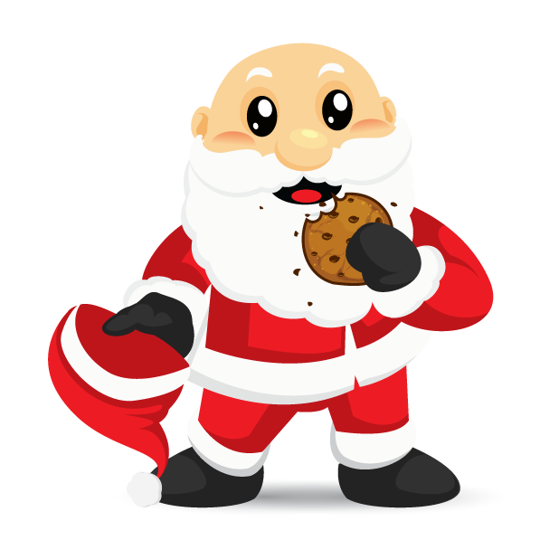 Adorable Santa messages sticker-4