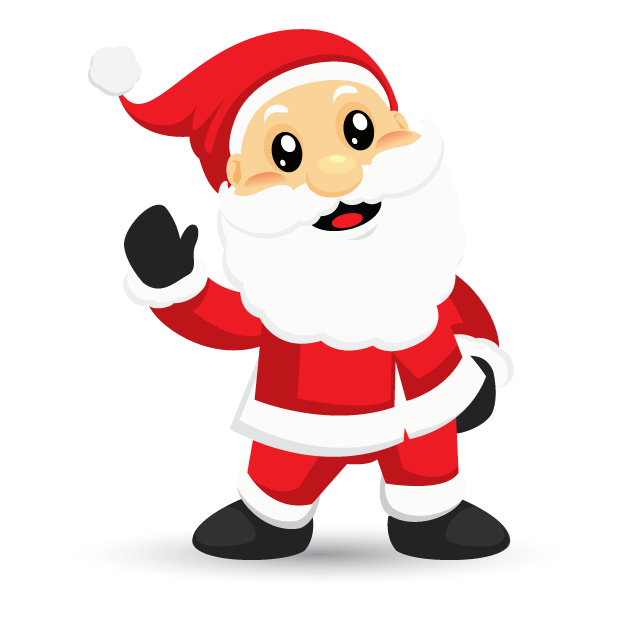 Adorable Santa messages sticker-0