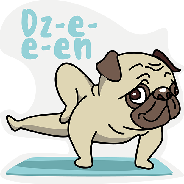 PUG Sticker messages sticker-1