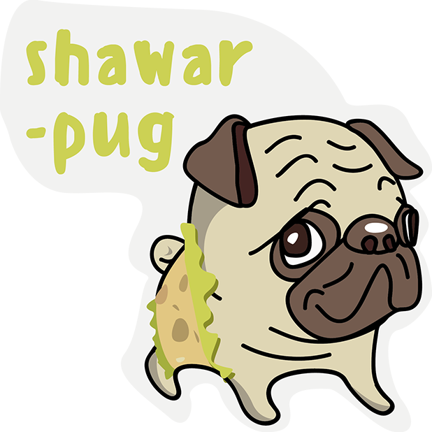 PUG Sticker messages sticker-3