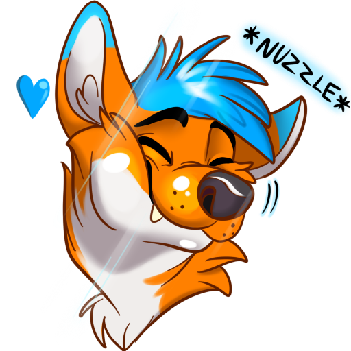 Avi Fox Sticker Pack messages sticker-1