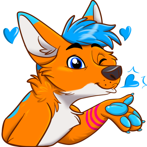Avi Fox Sticker Pack messages sticker-5