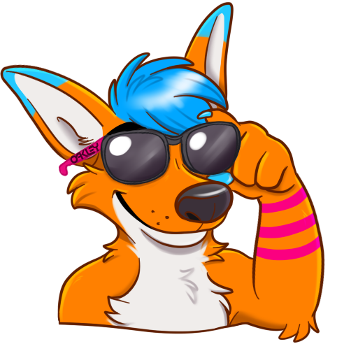Avi Fox Sticker Pack messages sticker-10