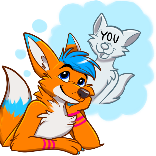 Avi Fox Sticker Pack messages sticker-8