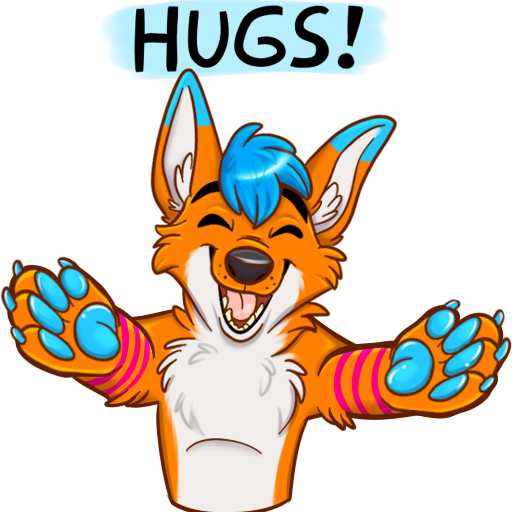 Avi Fox Sticker Pack messages sticker-3