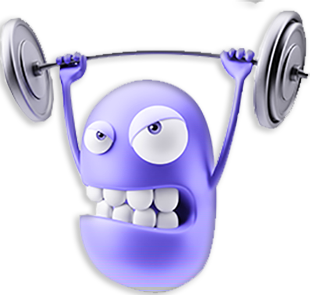 3D Workout Gym Emoji messages sticker-3