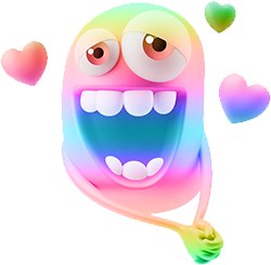 3D Spectrum Smileys messages sticker-0