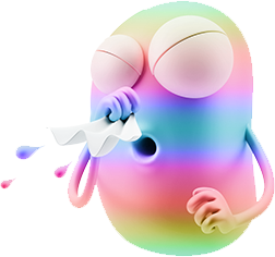 3D Spectrum Smileys messages sticker-3