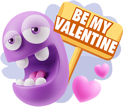 3D Love Expressions messages sticker-3