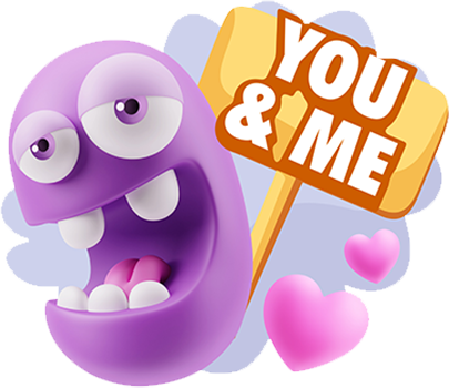 3D Love Expressions messages sticker-8