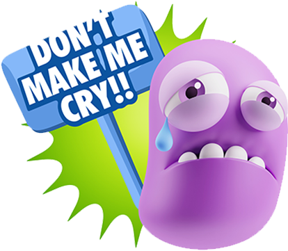 3D Sad Expressions messages sticker-2