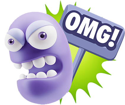 3D Bad Mood Expressions messages sticker-3