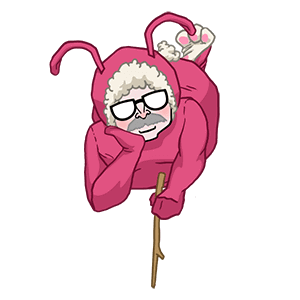 Pinks Animated messages sticker-4
