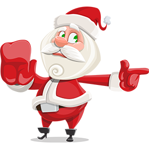 SANTAJI - Christmas Holiday Stickers for iMessage messages sticker-11