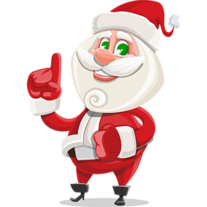 SANTAJI - Christmas Holiday Stickers for iMessage messages sticker-1