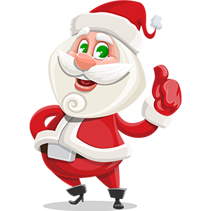 SANTAJI - Christmas Holiday Stickers for iMessage messages sticker-2