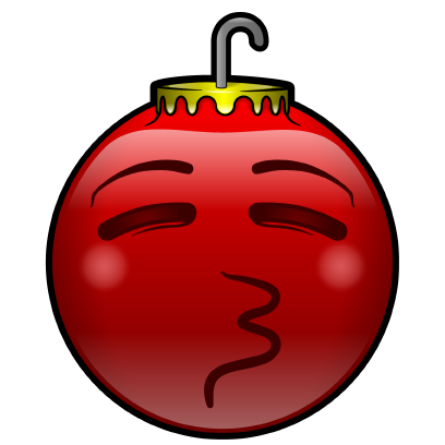 137 Christmas Emoji Ornament Stickers messages sticker-5