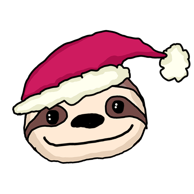 Christmas Holiday Sloths messages sticker-5