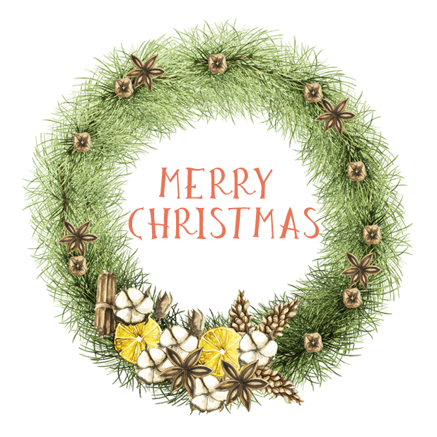Christmas Watercolor Stickers messages sticker-2