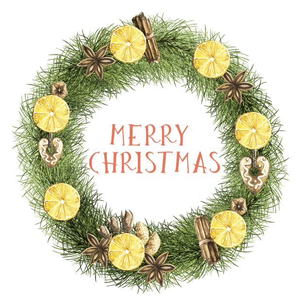 Christmas Watercolor Stickers messages sticker-1