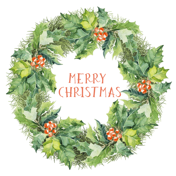 Christmas Watercolor Stickers messages sticker-4