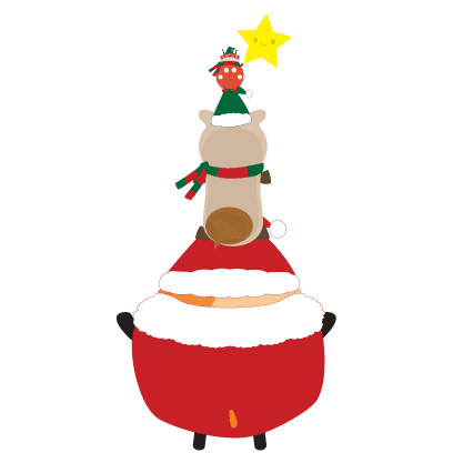 bichitto's christmas collection messages sticker-7
