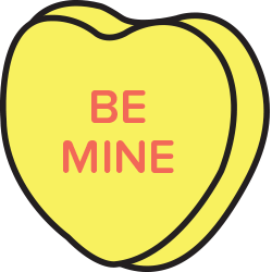 Candy Hearts Stickers messages sticker-1