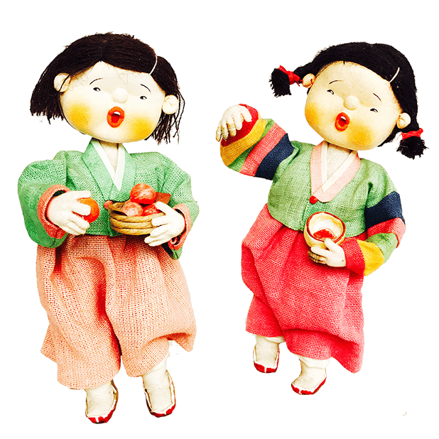 Korean Culture Dolls messages sticker-7